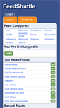 Mobile Screenshot of feedshuttle.com